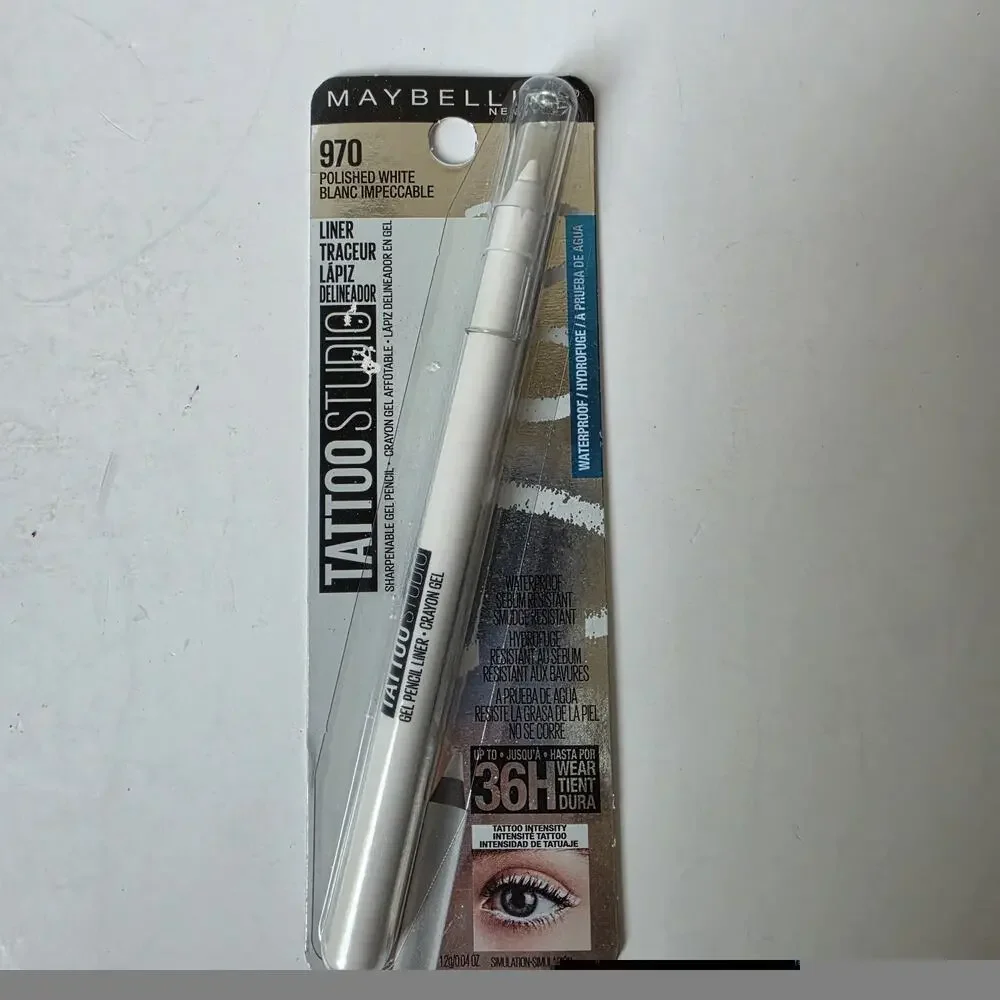Maybelline Tattoo Studio Liner 970 Polished White Waterproof Smudge Resistant